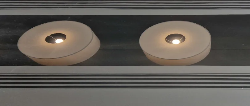 glass scratches being removed from table top